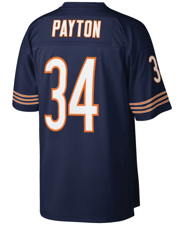 Walter Payton Chicago Bears Mitchell & Ness Big & Tall 1985 Retired Player Replica Jersey - Navy