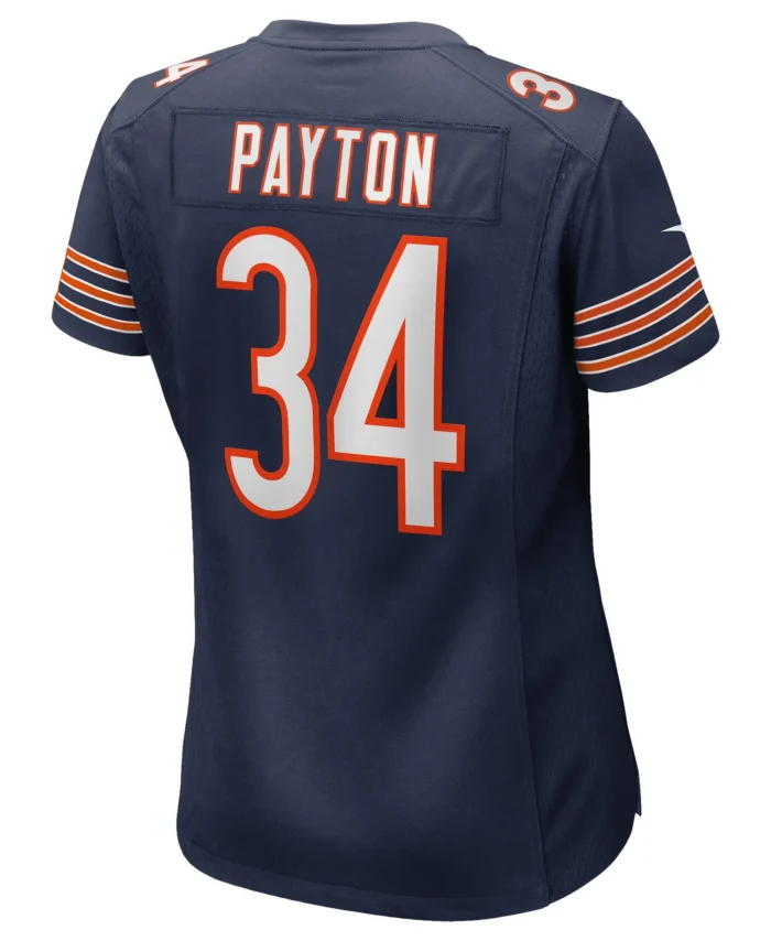 Walter Payton Chicago Bears Women's Game Retired Player Jersey - Navy