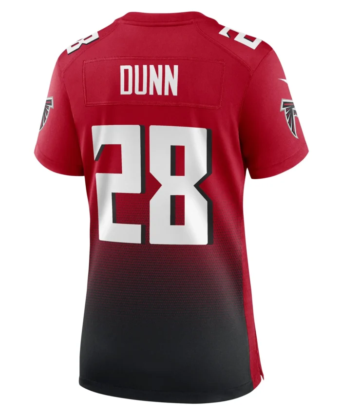 Warrick Dunn Atlanta Falcons Women's Retired Game Jersey - Red