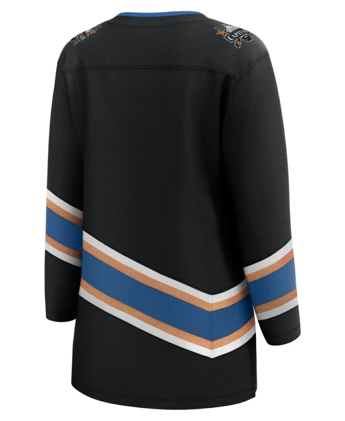 Washington Capitals Fanatics Women Alternate 50th Anniversary Breakaway Jersey - Black