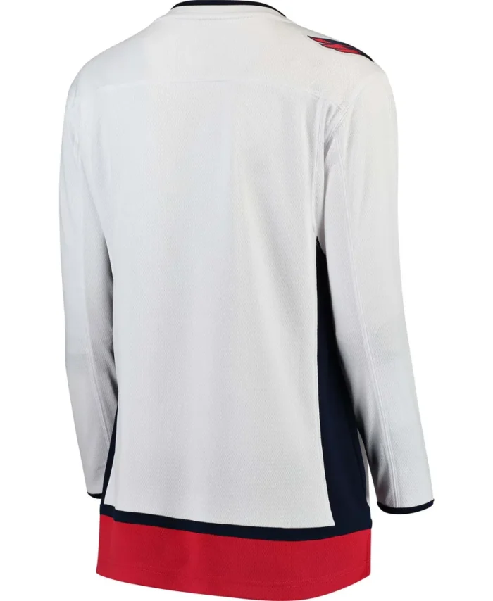 Washington Capitals Fanatics Women Away Breakaway Jersey - White