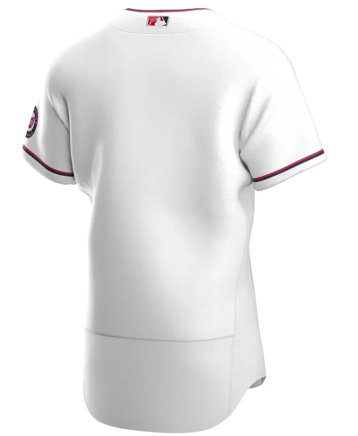 Washington Nationals Alternate Authentic Team Jersey - White