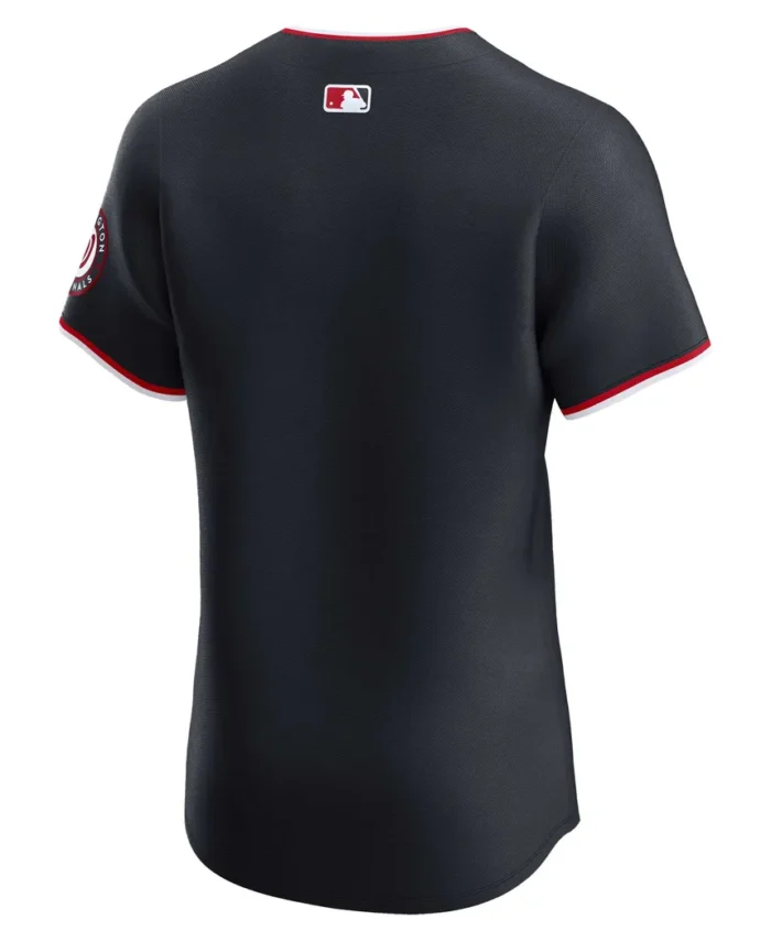 Washington Nationals Alternate Vapor Premier Elite Patch Jersey - Navy