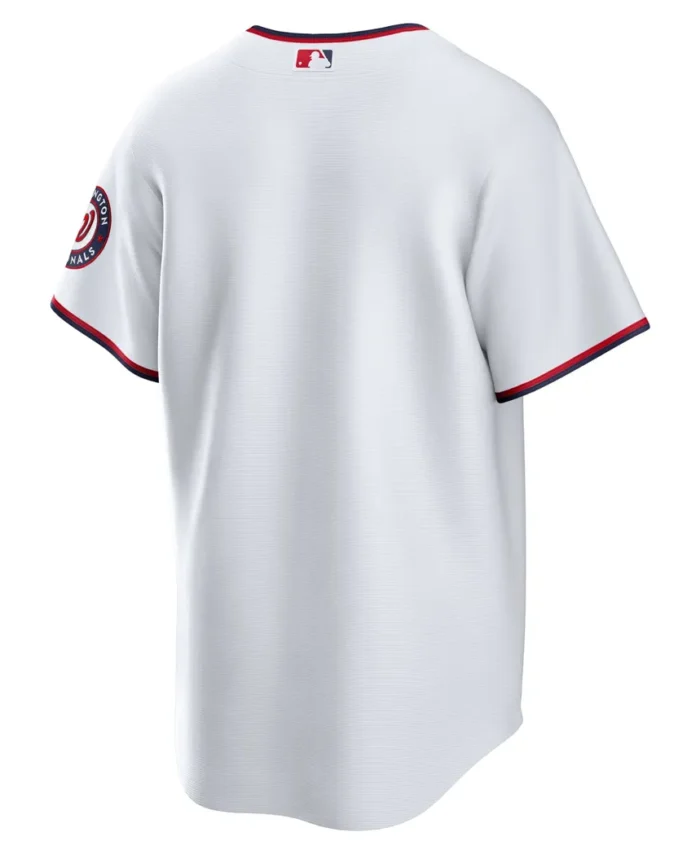 Washington Nationals Home Blank Replica Jersey - White