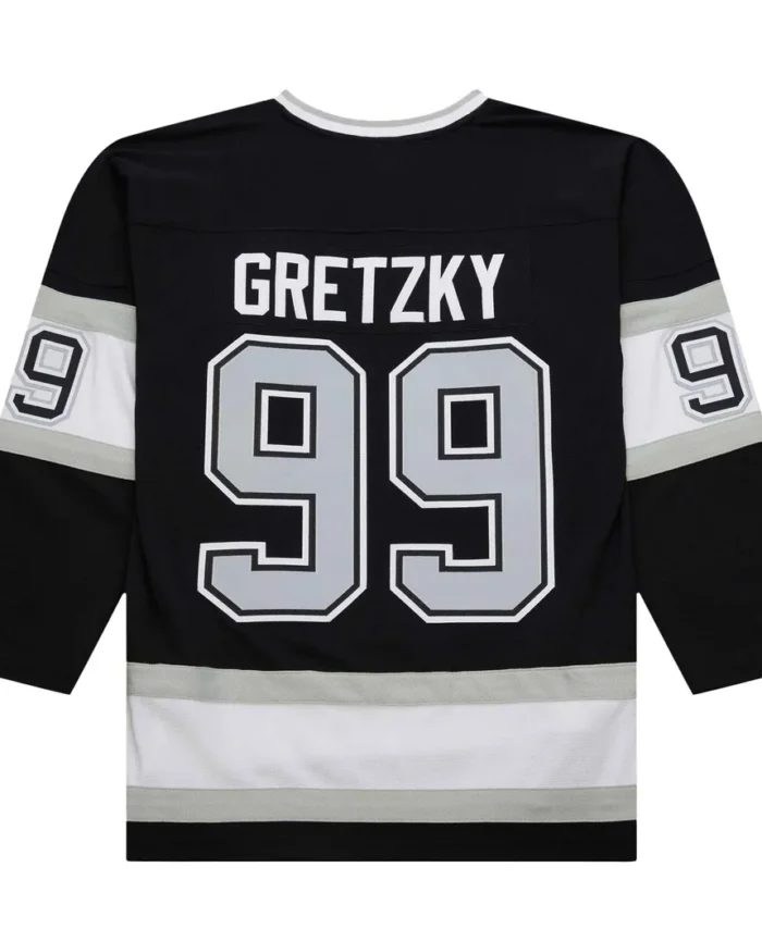 Wayne Gretzky Los Angeles Kings 1992-93 Power Play Jersey - Black