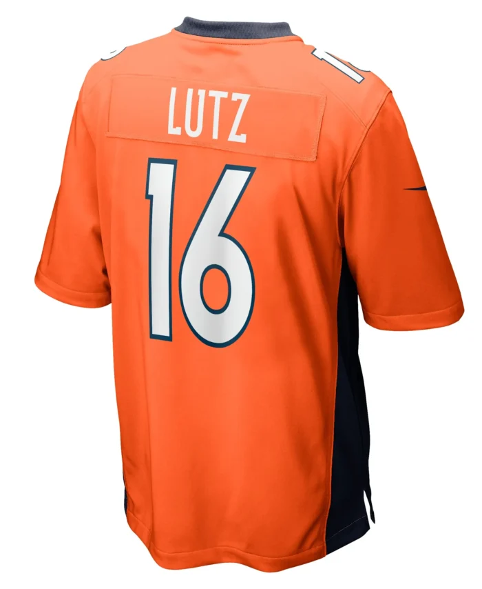 Wil Lutz Denver Broncos  Game Jersey -  Orange