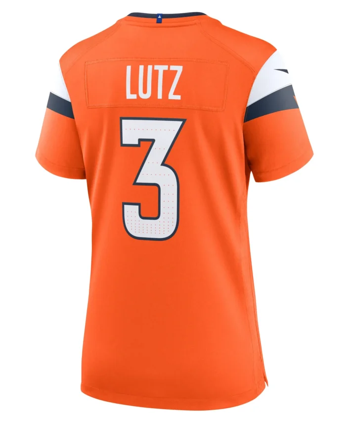 Wil Lutz Denver Broncos Women's Team Game Jersey -  Orange