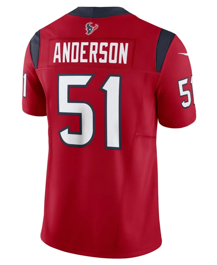 Will Anderson Jr. Houston Texans  Vapor F.U.S.E. Limited Jersey - Red