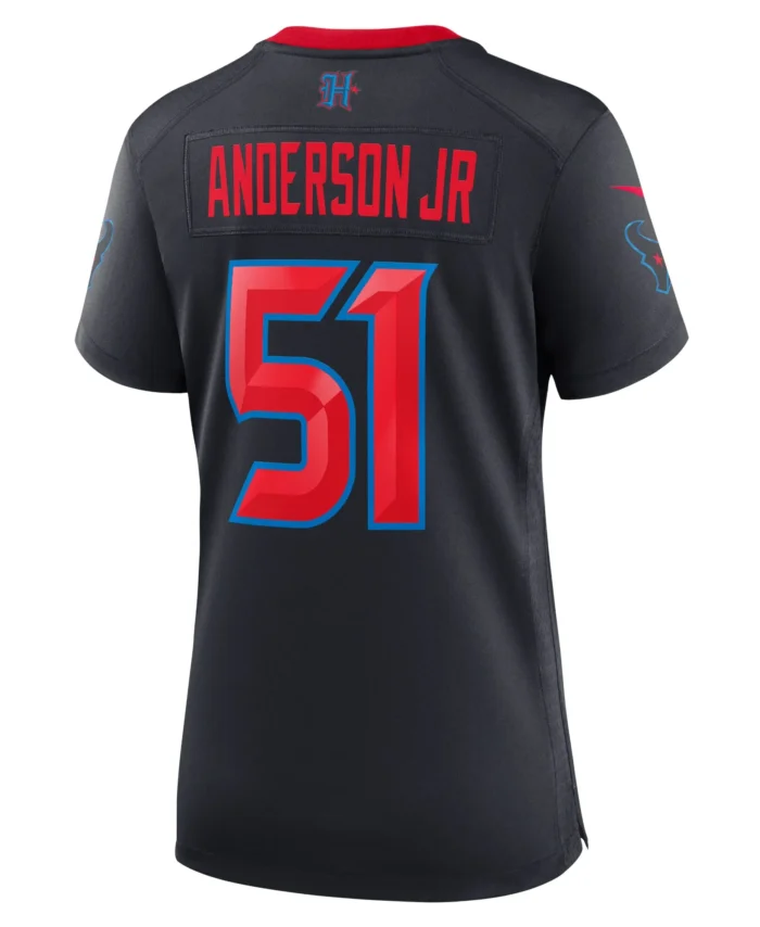 Will Anderson Jr. Houston Texans Women's 2nd Alternate Game Jersey - Navy