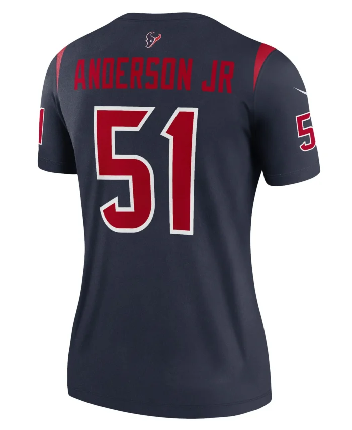 Will Anderson Jr. Houston Texans Women's Team Legend Player Performance Top -  Navy