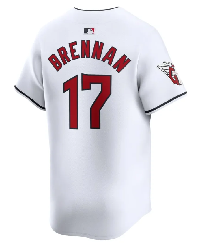 Will Brennan Cleveland Guardians Home Limited Player Jersey - White