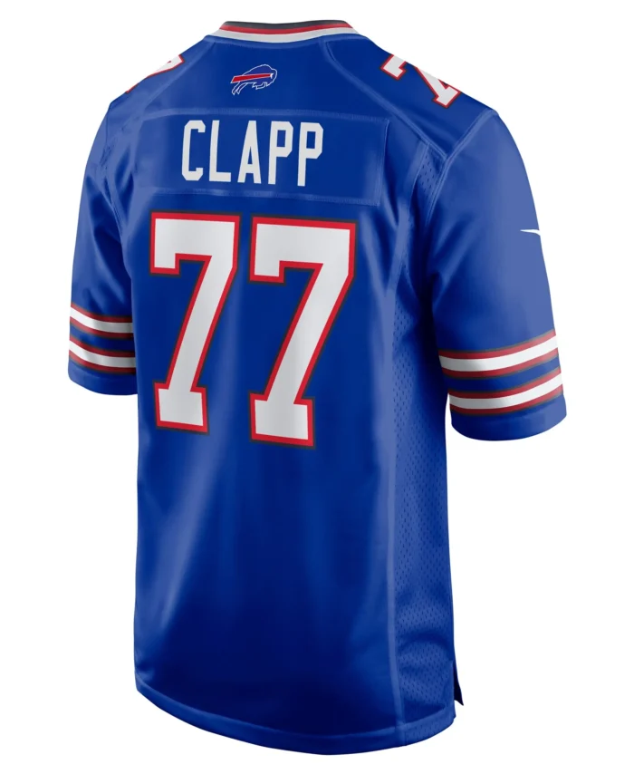 Will Clapp Buffalo Bills  Game Jersey -  Royal