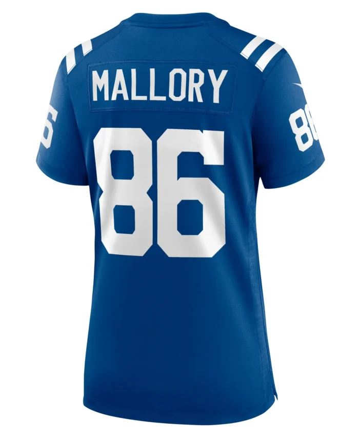 Will Mallory Indianapolis Colts Women's Team Game Jersey -  Royal