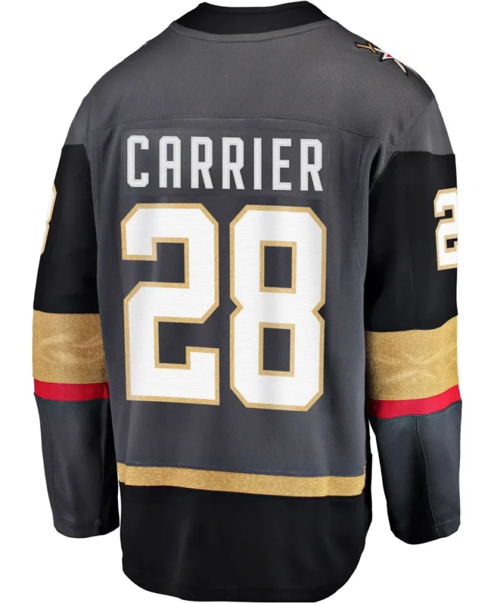 William Carrier Vegas Golden Knights Alternate Breakaway Player Jersey - Gray