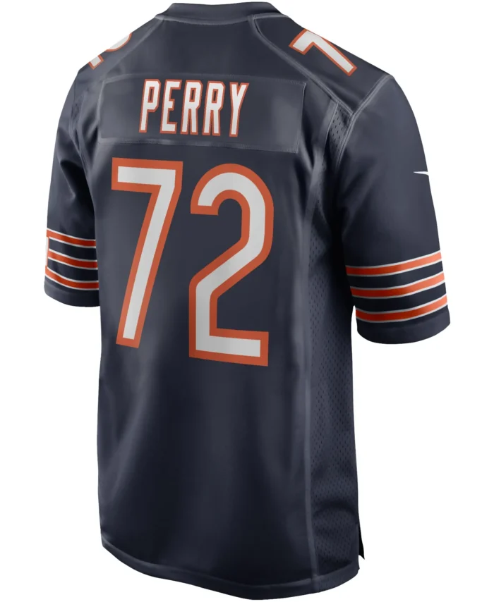 William Perry Chicago Bears Game Retired Player Jersey - Navy