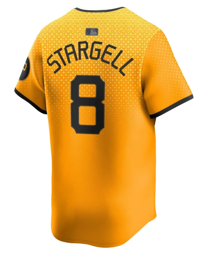 Willie Stargell Pittsburgh Pirates City Connect Limited Player Jersey- Gold