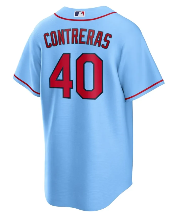 Willson Contreras St. Louis Cardinals Alternate Replica Jersey - Light Blue