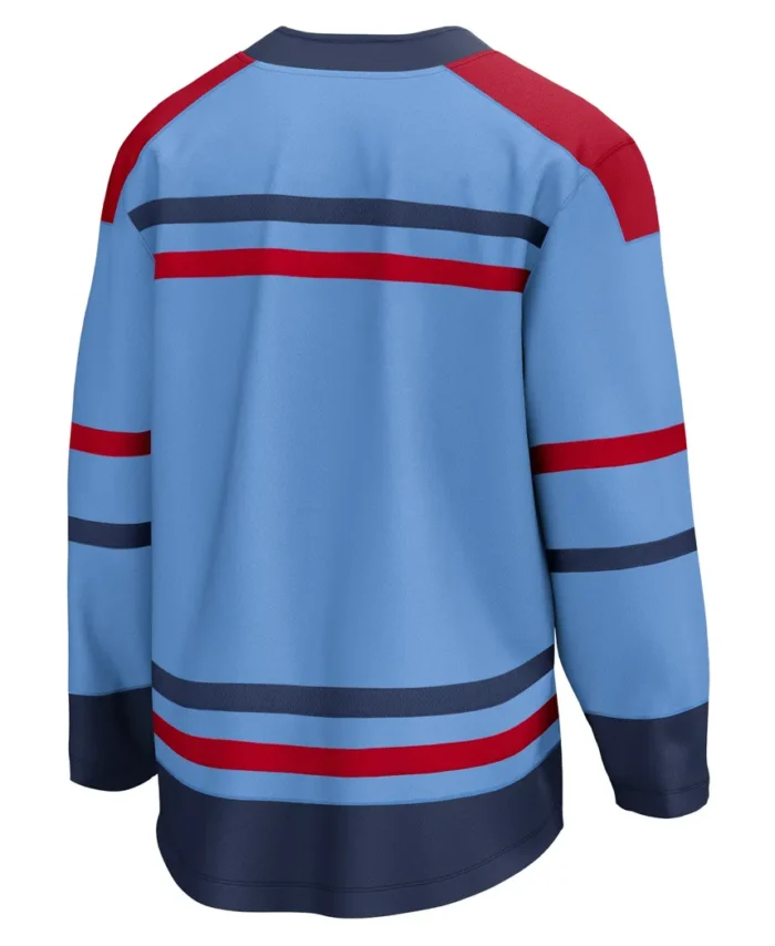 Winnipeg Jets Fanatics Anniversary Premier Breakaway Jersey - Light Blue