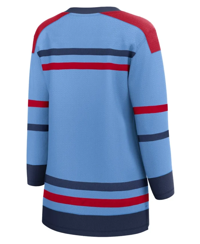 Winnipeg Jets Fanatics Women Anniversary Premier Breakaway Jersey - Light Blue
