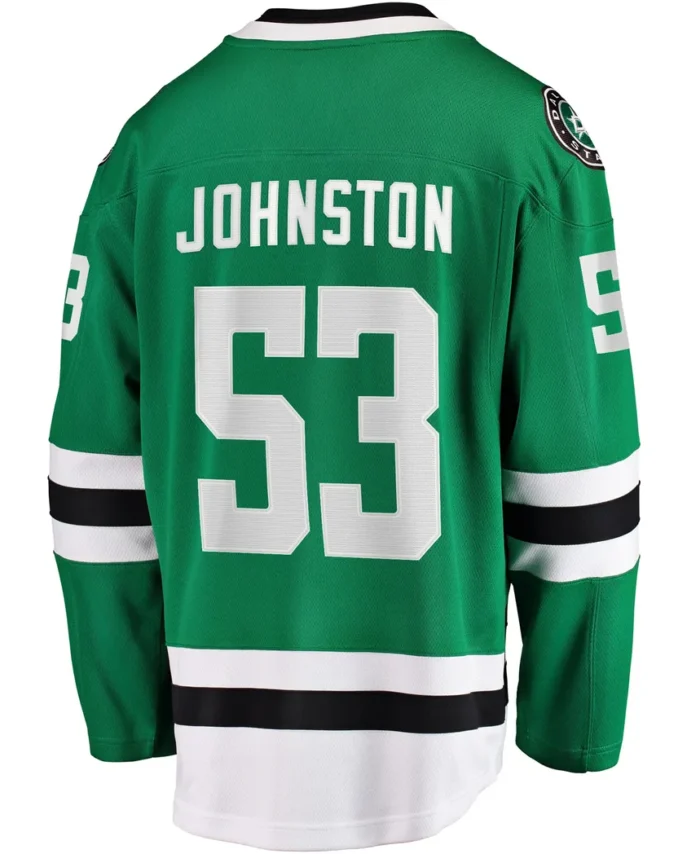 Wyatt Johnston Dallas Stars Fanatics Home Breakaway Player Jersey - Kelly Green