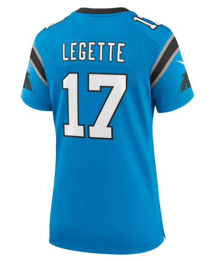 Xavier Legette Carolina Panthers Women's Alternate Game Jersey -  Blue