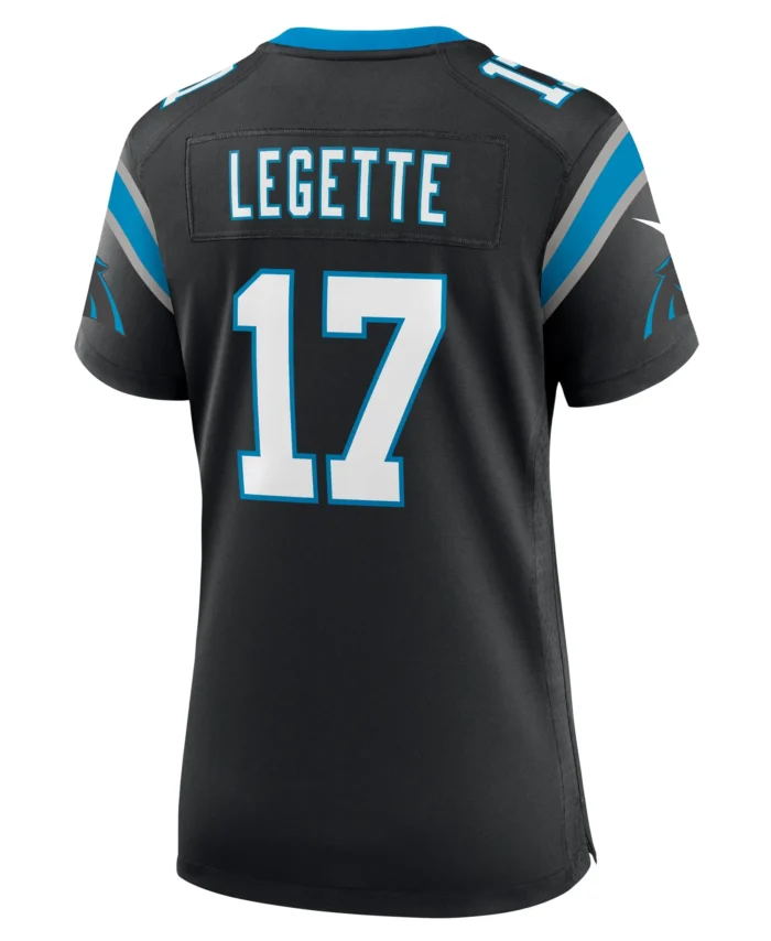 Xavier Legette Carolina Panthers Women's Game Jersey -  Black