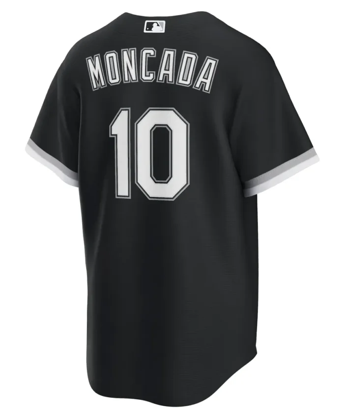 Yoan Moncada Chicago White Sox Alternate Replica Player Name Jersey - Black