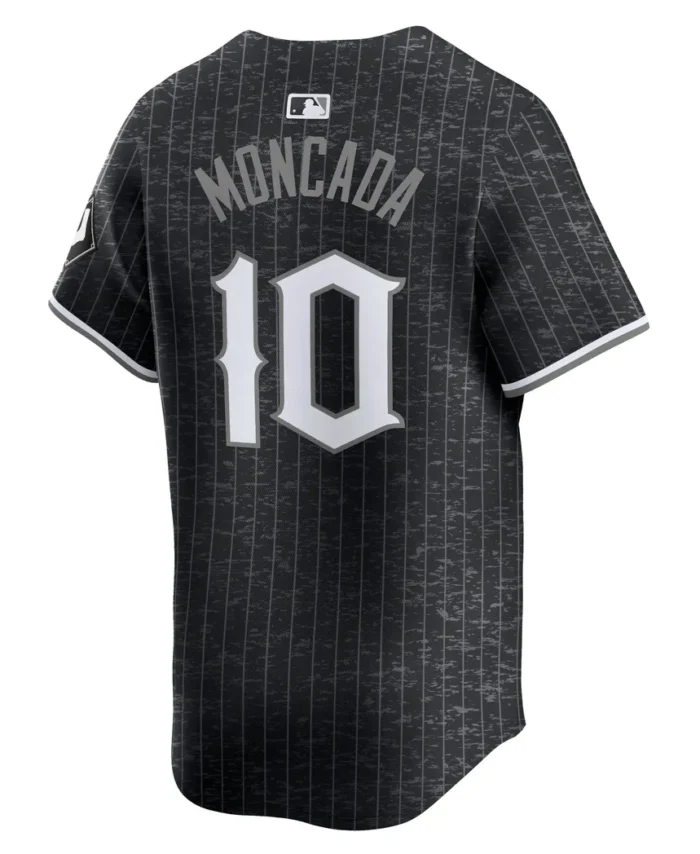 Yoan Moncada Chicago White Sox City Connect Player Jersey - Black