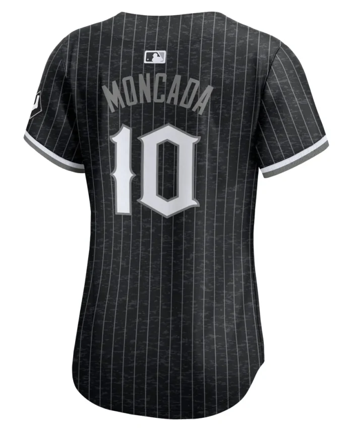 Yoan Moncada Chicago White Sox Women City Connect Limited Player Jersey - Black