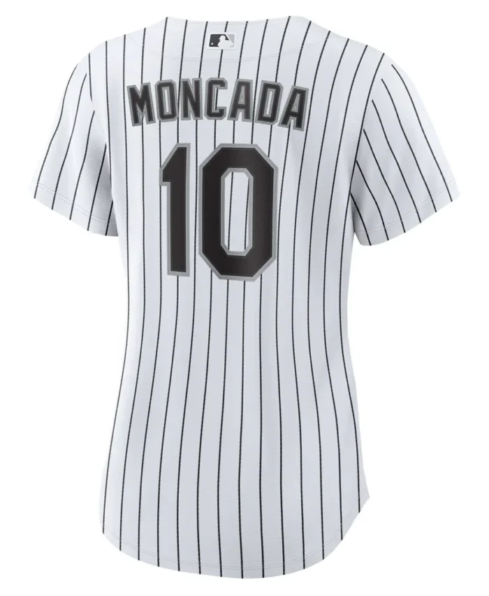 Yoan Moncada Chicago White Sox Women Home Replica Player Jersey - White