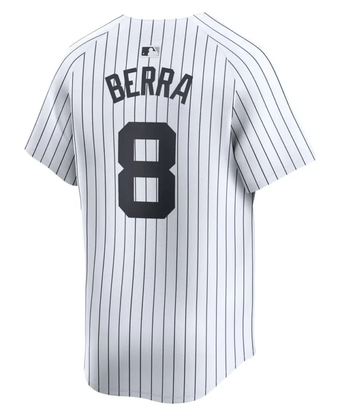 Yogi Berra New York Yankees Home Limited Player Jersey- White