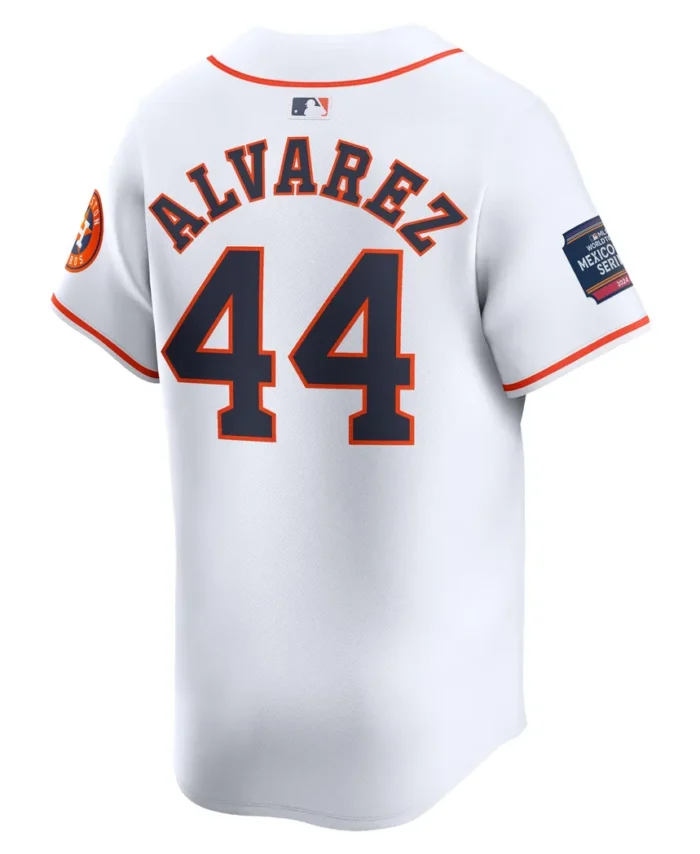 Yordan Alvarez Houston Astros 2024 MLB World Tour Mexico City Series Home Limited Player Jersey - White
