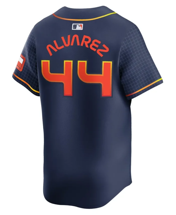 Yordan Alvarez Houston Astros City Connect Limited Player Jersey - Navy