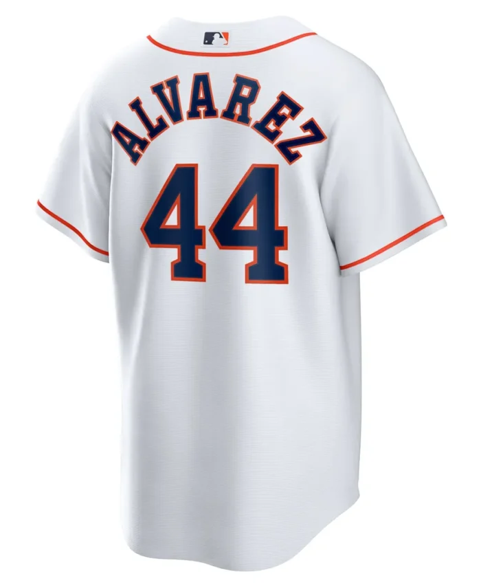 Yordan Alvarez Houston Astros Home Replica Player Jersey - White