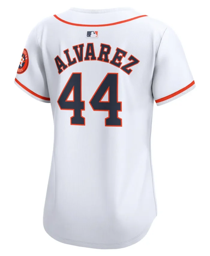 Yordan Alvarez Houston Astros Women Home Limited Player Jersey - White