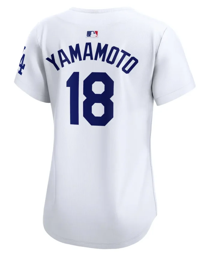 Yoshinobu Yamamoto Los Angeles Dodgers Women Home Limited Player Jersey - White