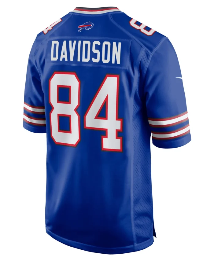 Zach Davidson Buffalo Bills Game Player Jersey - Royal