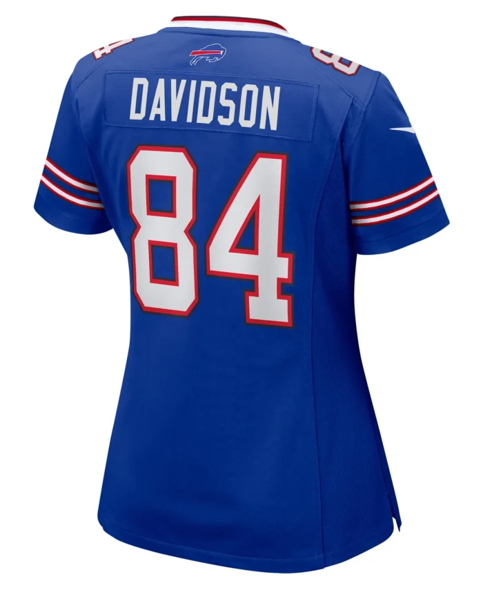 Zach Davidson Buffalo Bills Women's Game Player Jersey - Royal