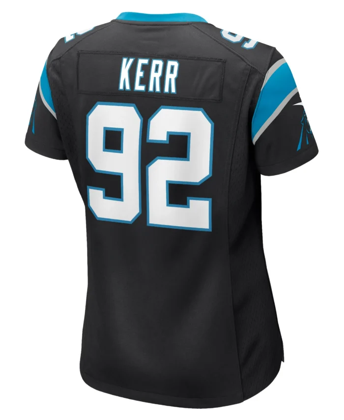 Zach Kerr Carolina Panthers Women's Game Jersey - Black
