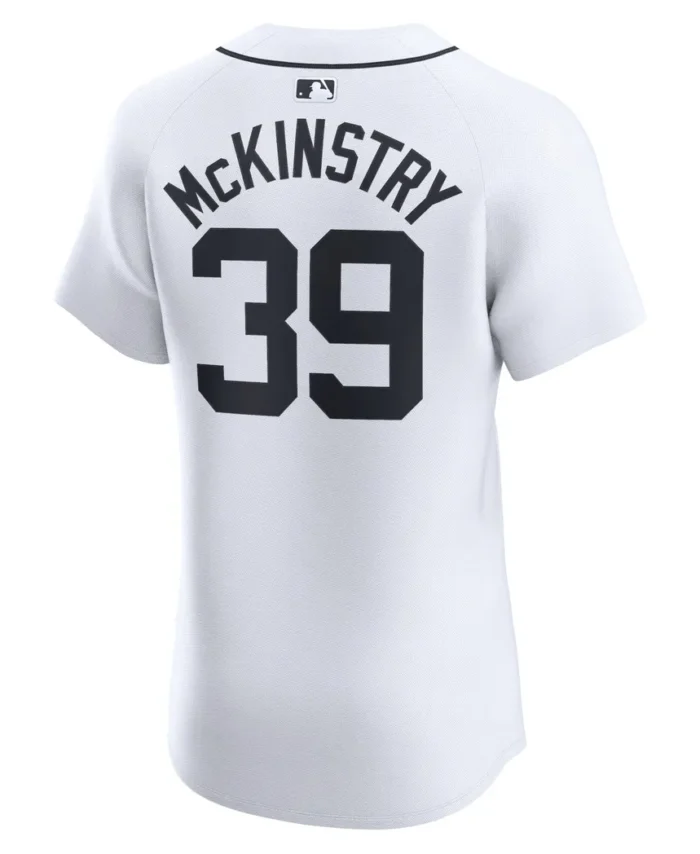 Zach McKinstry Detroit Tigers Home Elite Player Jersey - White