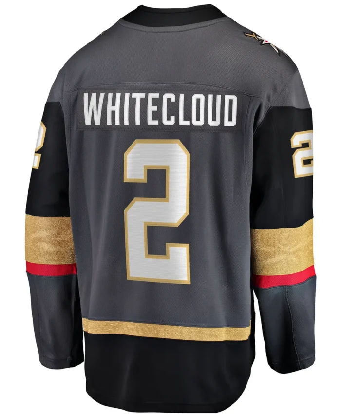 Zach Whitecloud Vegas Golden Knights Fanatics Alternate Breakaway Jersey - Gray