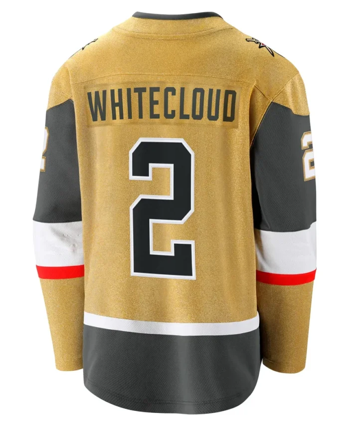 Zach Whitecloud Vegas Golden Knights Fanatics Home Breakaway Jersey - Gold