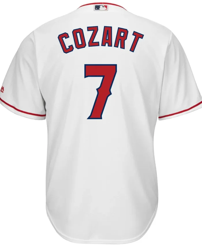 Zack Cozart Los Angeles Angels Majestic Home Cool Base Player Jersey - White