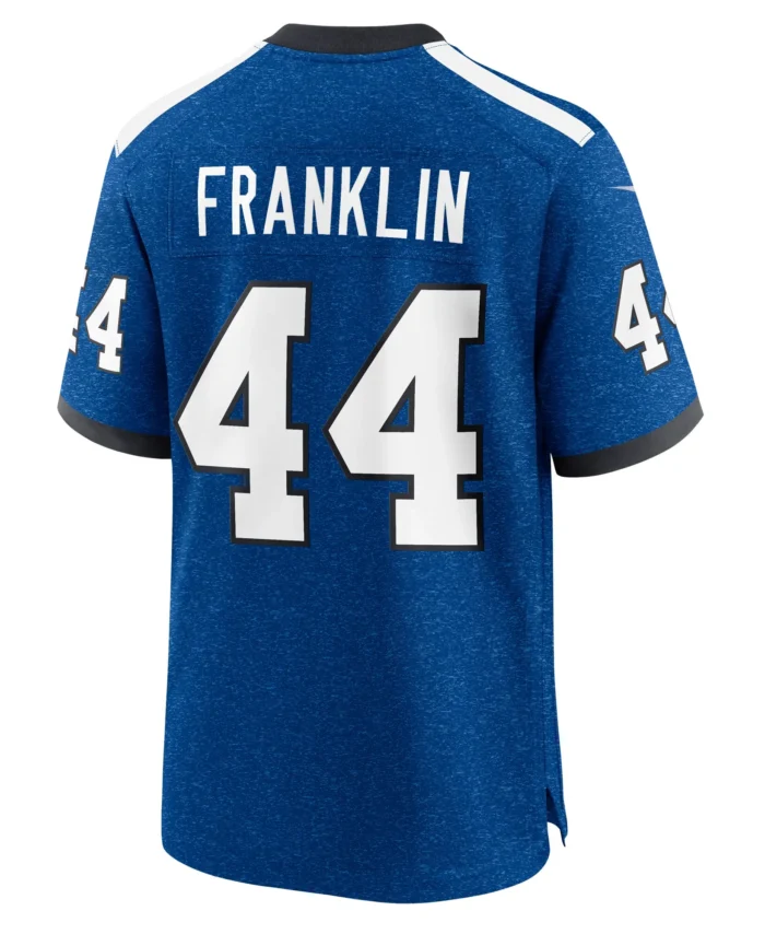 Zaire Franklin Indianapolis Colts Indiana Nights Alternate Game Jersey - Royal