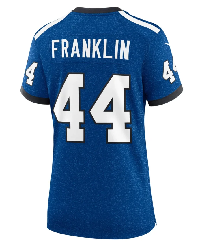 Zaire Franklin Indianapolis Colts Women's Indiana Nights Alternate Game Jersey - Royal