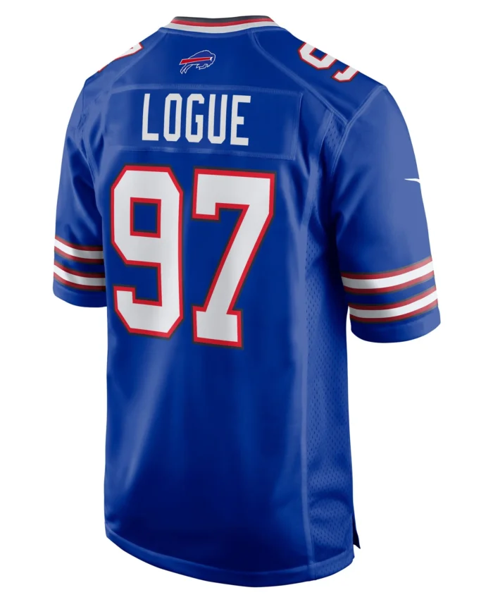 Zion Logue Buffalo Bills Team Game Jersey -  Royal